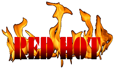Schriftzug RED HOT